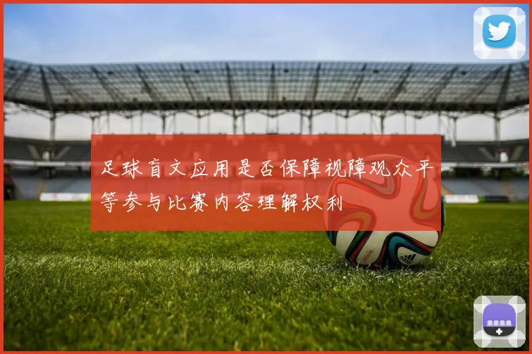 足球盲文应用是否保障视障观众平等参与比赛内容理解权利